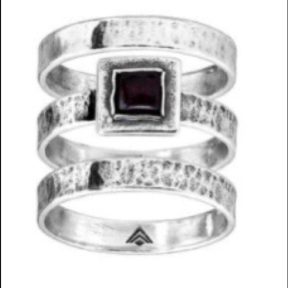 GONE TO GOBI SILPADA STACKING RINGS - Picture 2 of 3